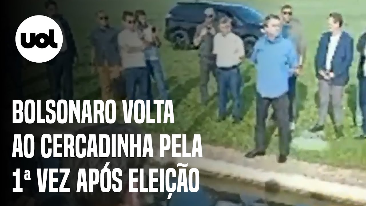 Bolsonaro fala com apoiadores no 'cercadinho' pela 1ª vez desde eleições; veja a íntegra do discurso