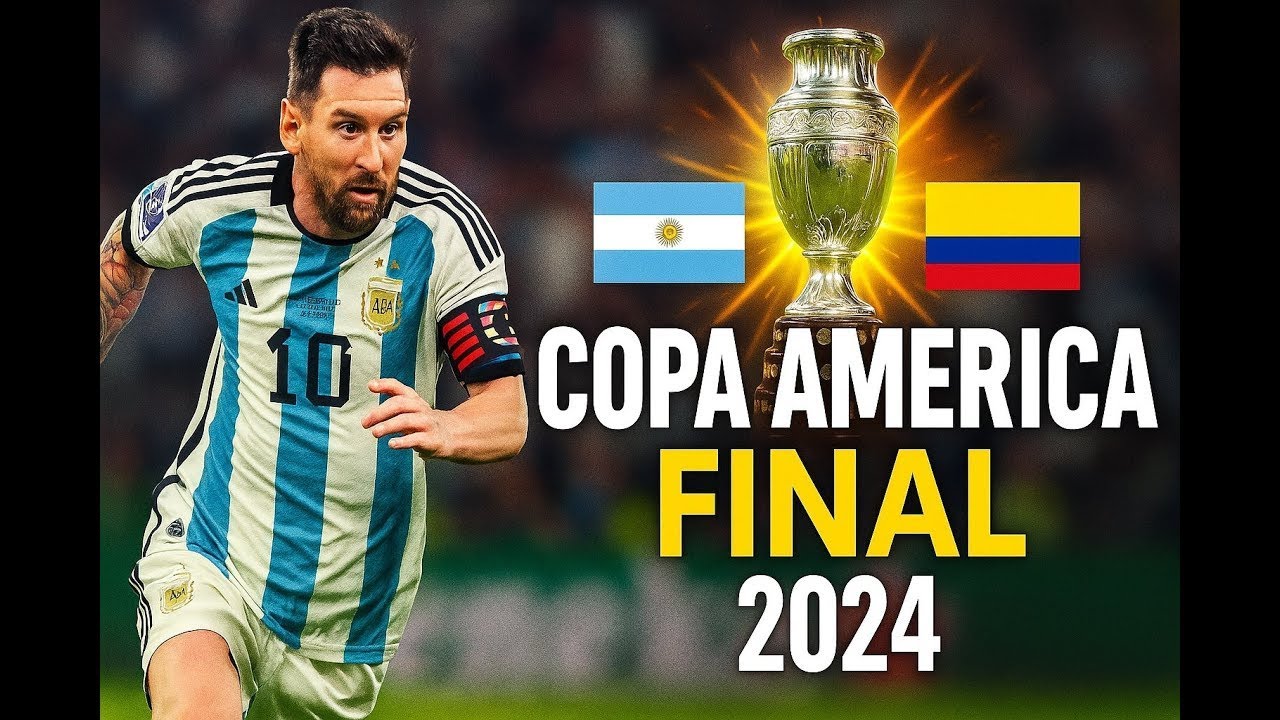 Lionel Messi vs Colombia - Copa America (Final) 2024