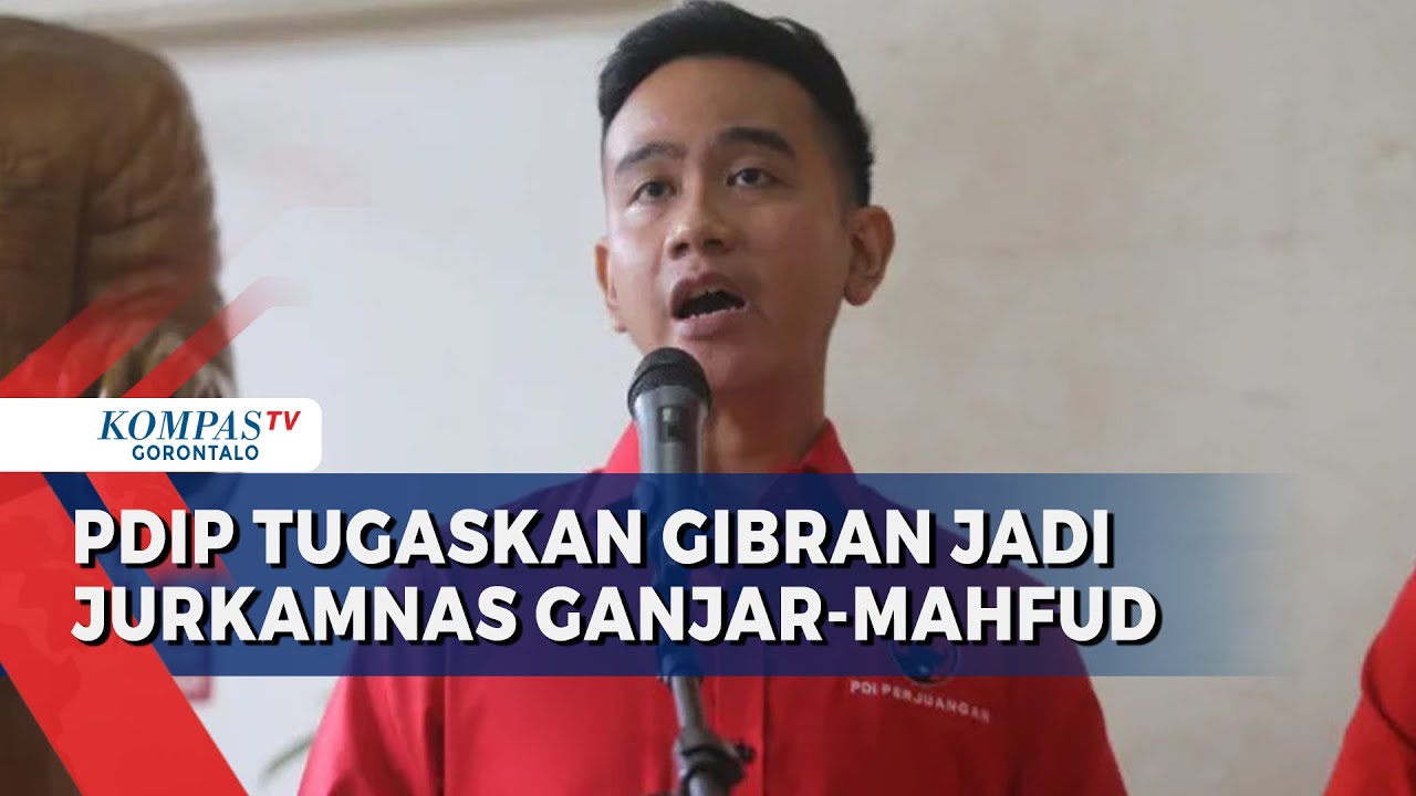 PDI P Resmi Tugaskan Gibran Rakabuming Raka jadi Jurkamnas Ganjar-Mahfud