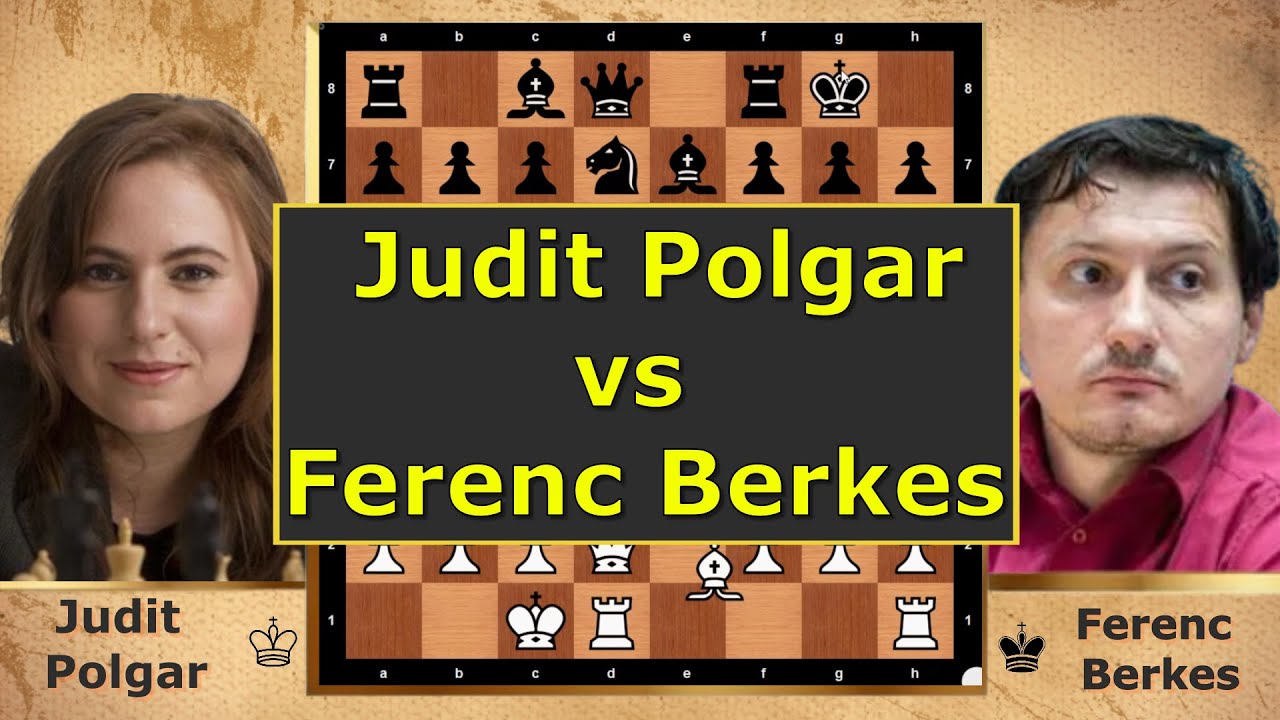 JUDIT POLGAR VS BERKES — MASTERCLASS IN THE FRENCH DEFENSE! ♟🔥 