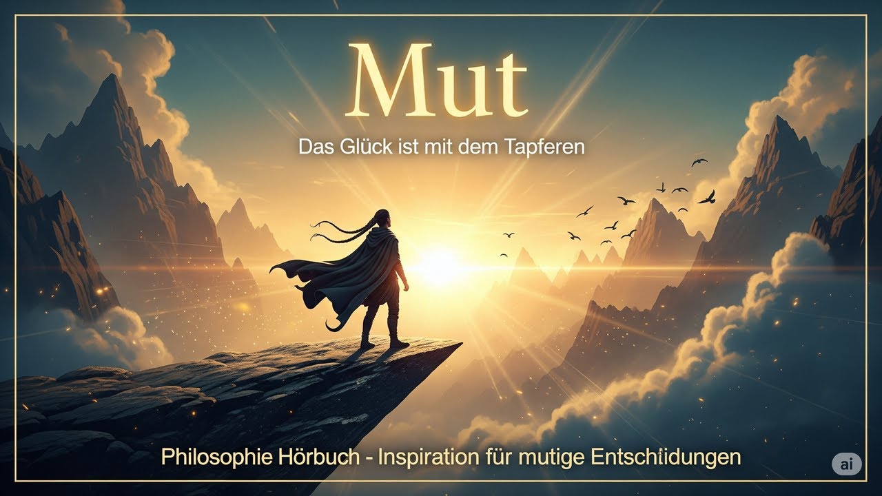 Philosophie Hörbuch Deutsch: Mut – Das Glück ist mit dem Tapferen. Aber was ist wahrer Mut?