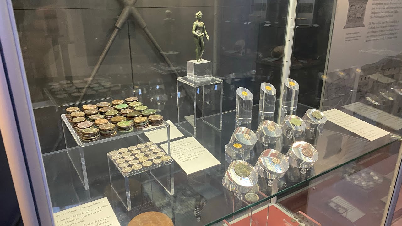 Roman Coins in the Frankfurt Archaeological Museum