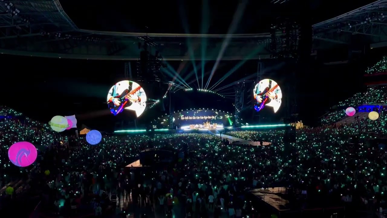 Coldplay Lyon 22/06/2024 feelslikeifallinginlove intégral
