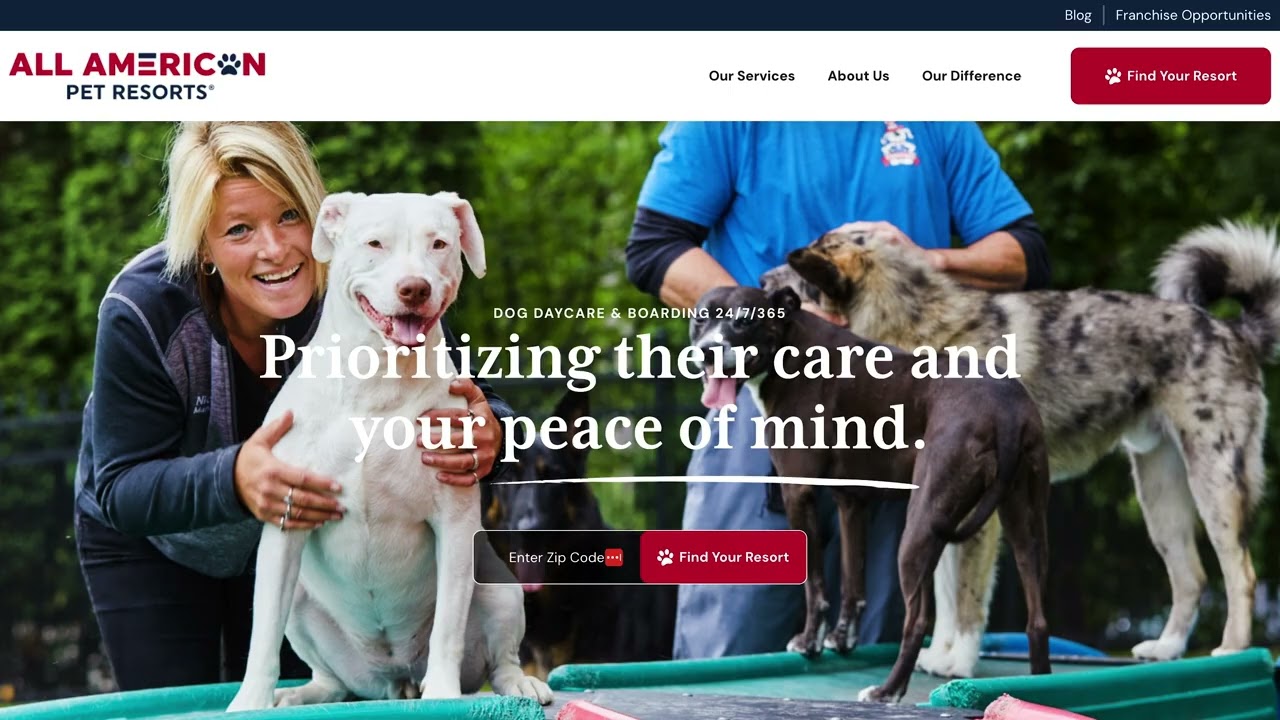 Luxury Dog Boarding @AllAmericanPetResortsDallas