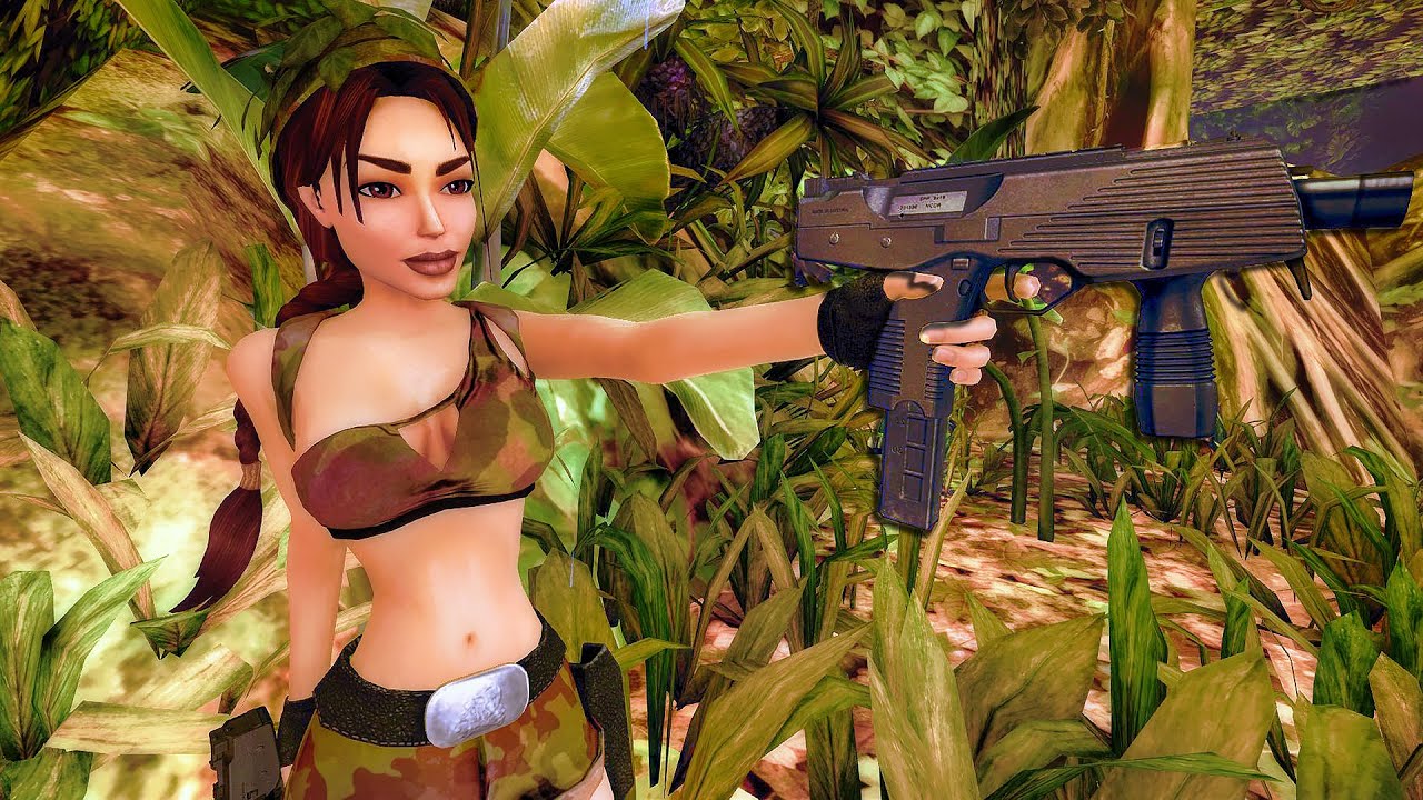 Tomb Raider 3 Remastered MODS 01: Welcome to the Jungle! India Camo Lara, first 3 secrets