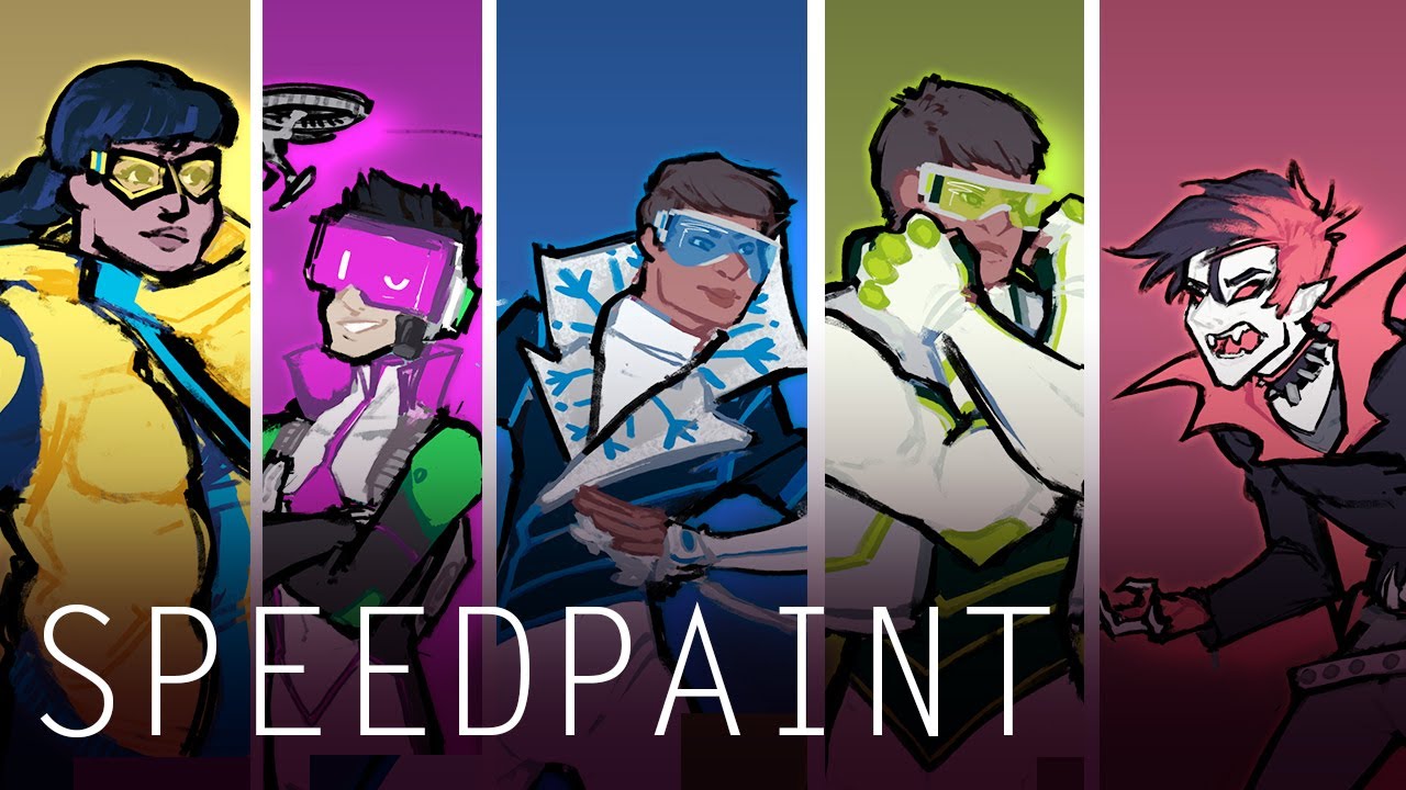 Speedpaint - New Warriors Redesign