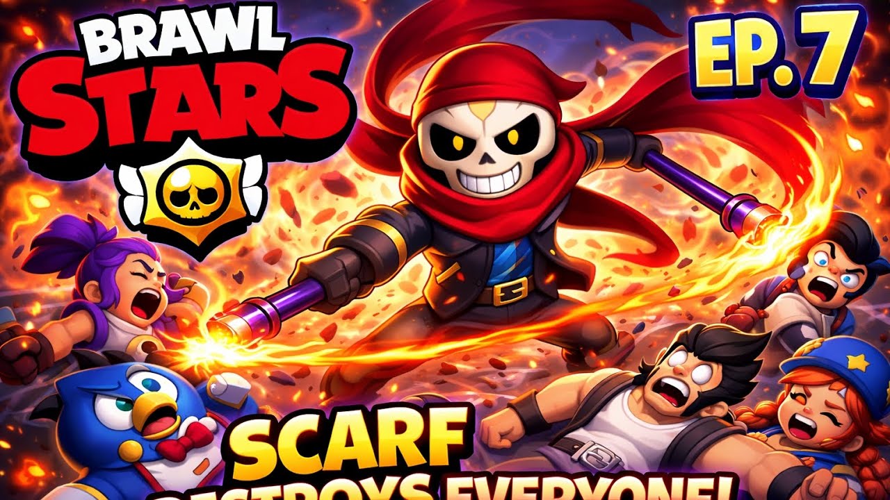 Ep 7 of brawl of star.After so many days.Watch till the end distractions.#brawlstars 