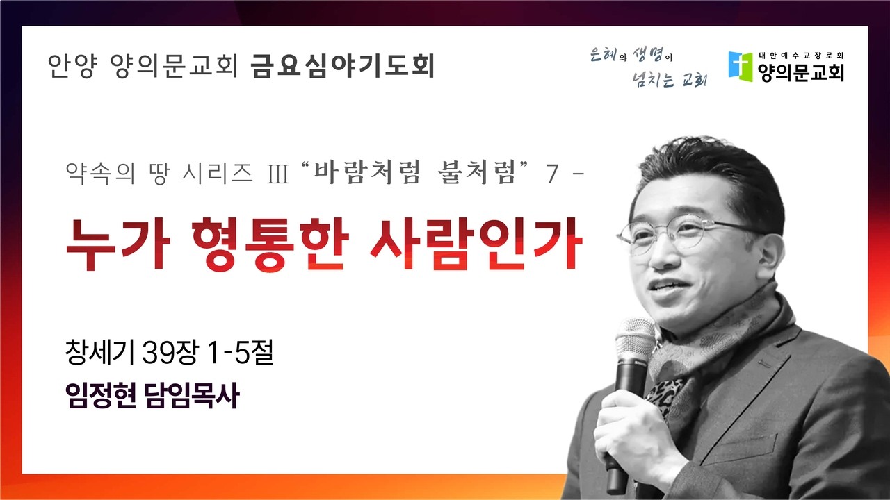 누가 형통한 사람인가 (약속의 땅 시리즈 3-7)ㅣ임정현 담임목사