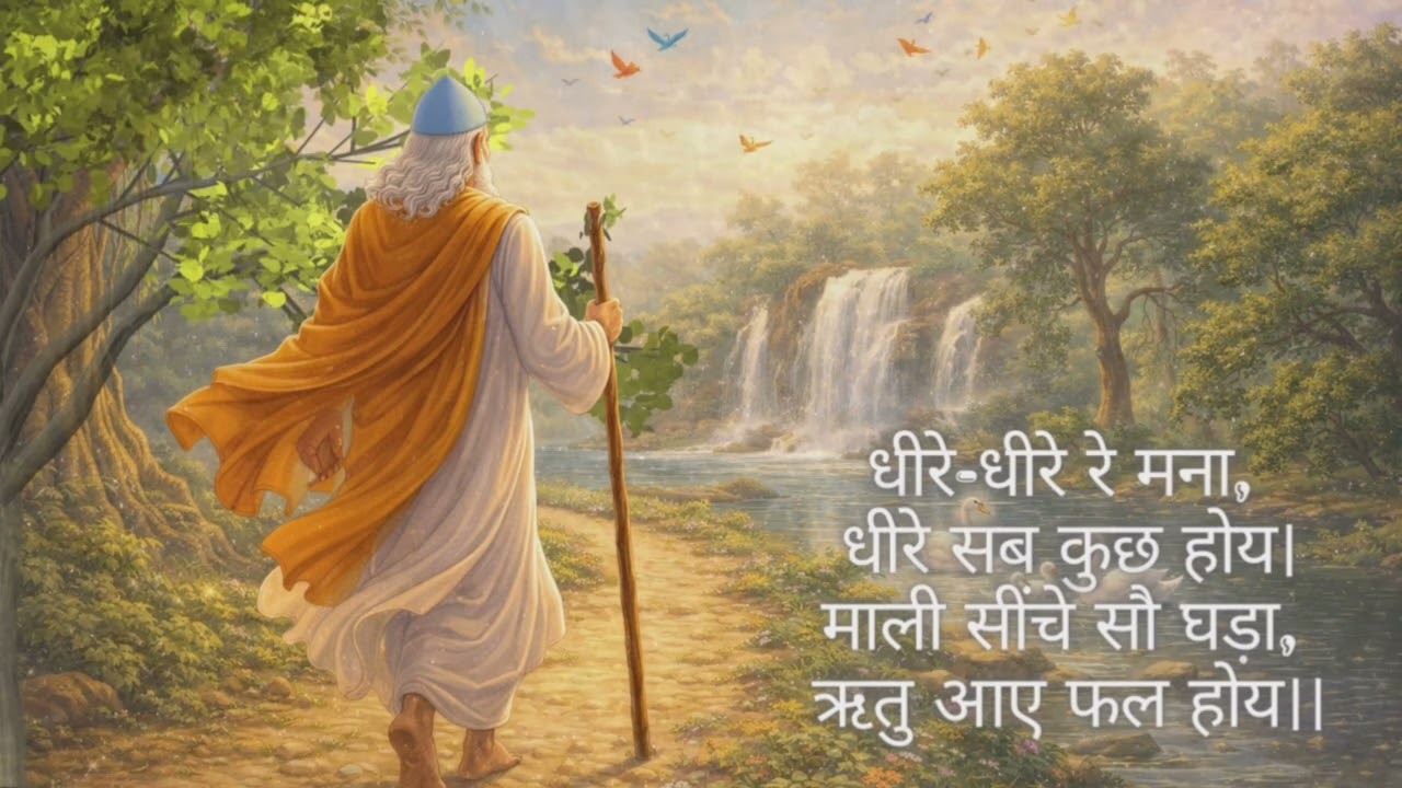|| Kabir Ke Dohe || धीरे-धीरे रे मना, धीरे सब कुछ होय। || संत कबीरदास के दोहे ||