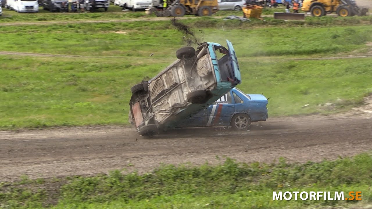 2024-08-10 - 2024-08-11 Folkrace, Höga Kusten Sjöentreprenad Raceweekend, Örnsköldsvik, Crashes