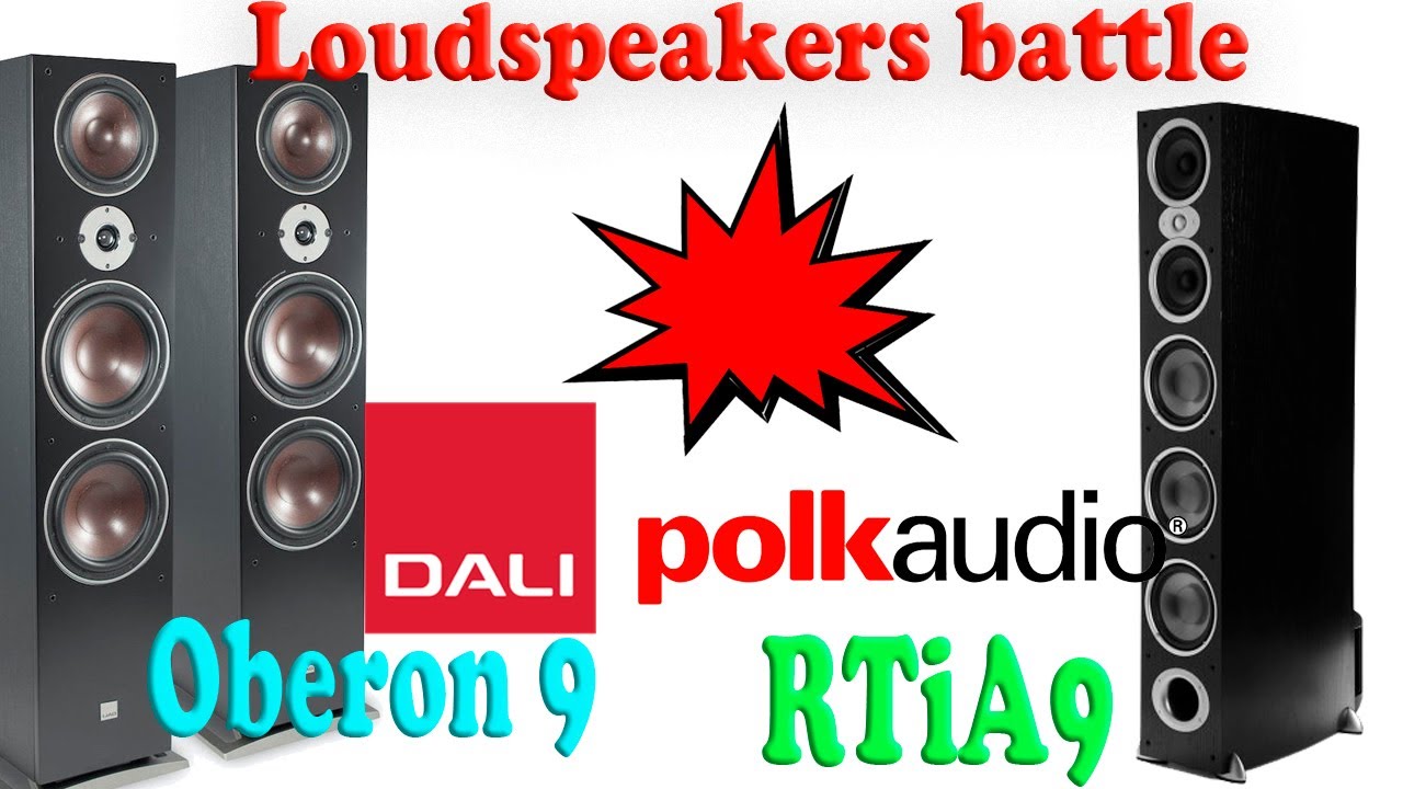 Dali Oberon 9 vs Polk Audio RTi A9