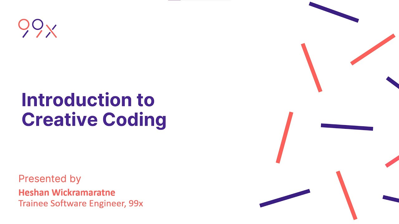 Introduction to creative coding