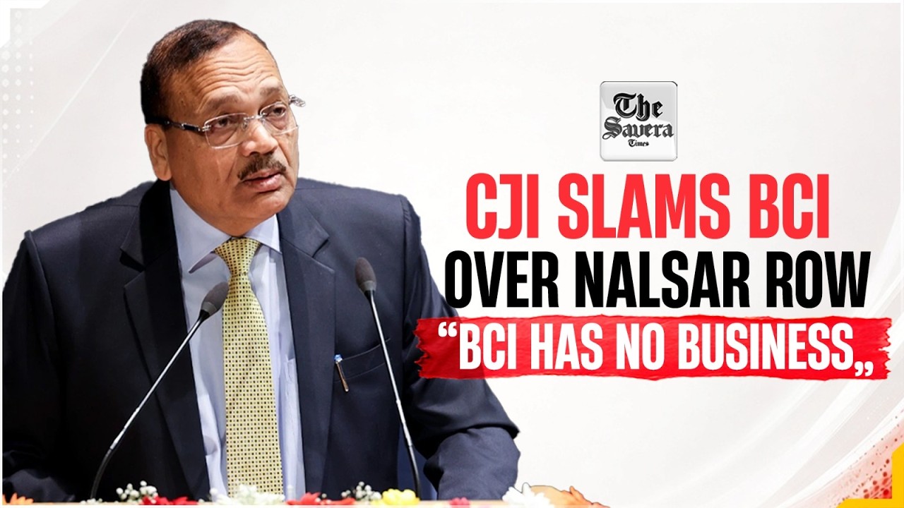 NALSAR Row LIVE |CJI Surya Kant Slams BCI Order, Backs Students&rsquo; Right to Protest |BCI Withdraws Ban