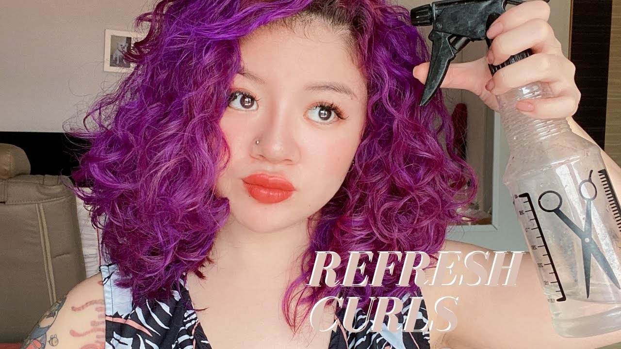 HOW I REFRESH MY CURLS | Cara Refresh Rambut Keriting | Tutorial Rambut Indonesia