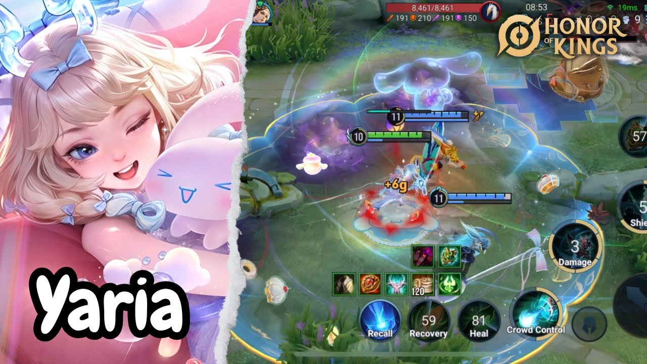 Обзор скина Sanrio Yaria &laquo;Мечта Синнаморолла&raquo; | Геймплей Honor of Kings