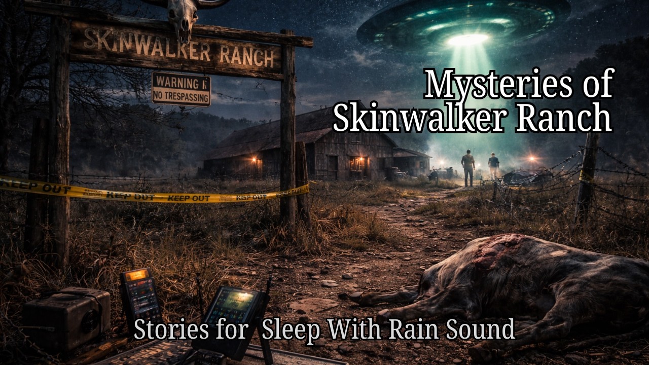 True Crime Story For Sleep With Black Screen and Rain Sound- Episode 44