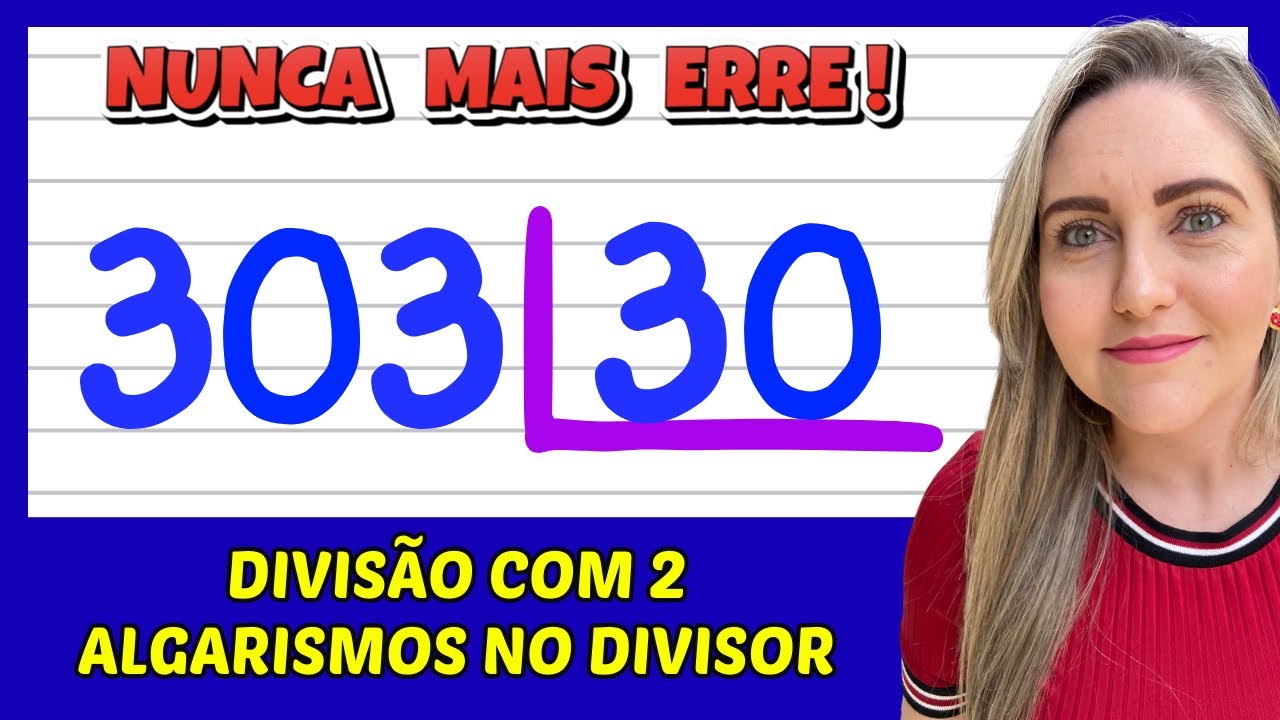 NUNCA MAIS ERRE DIVISÃO! É AQUI QUE VOCÊ ERRA! APRENDA COMO FAZER DIVISÃO!