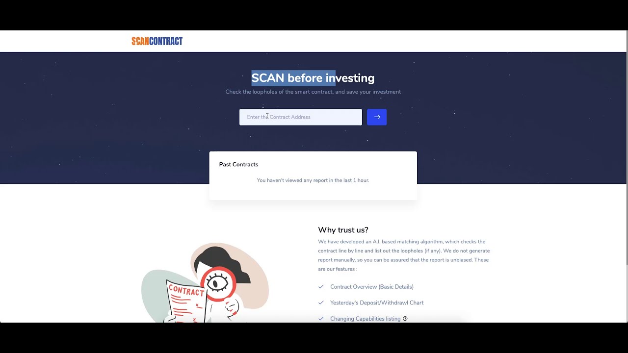 How to use Scan Contract to scan your Tron Smart Contract?