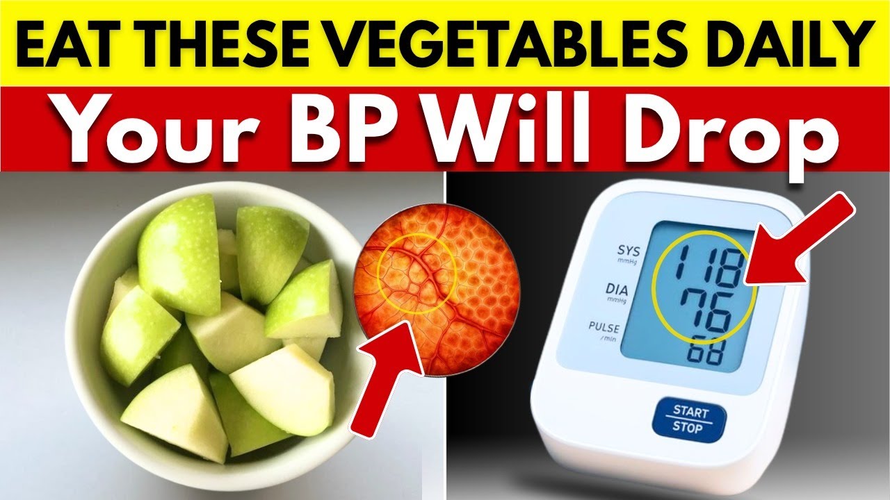 Top 5 Vegetables Every Senior Should Eat to LOWER Blood Pressure Naturally
