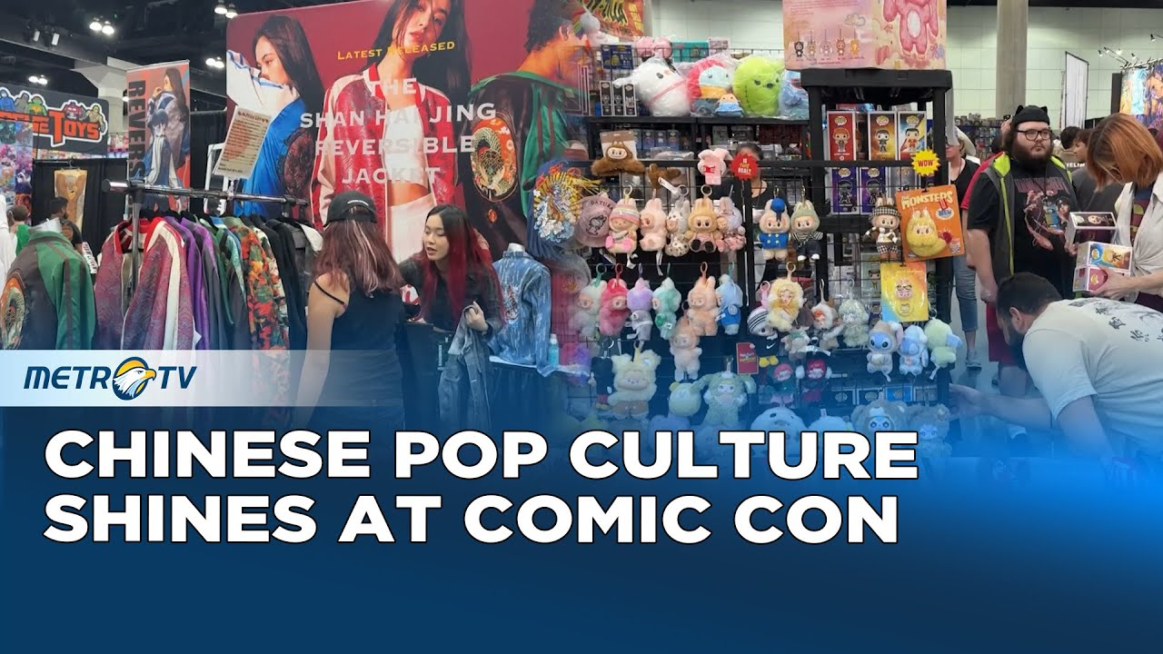 Chinese Pop Culture Products Attract Crowds of Fans at LA Comic Con