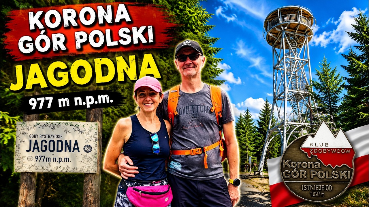 Zdobywanie Korony Gór Polski -Jagodna 977 m n.p.m