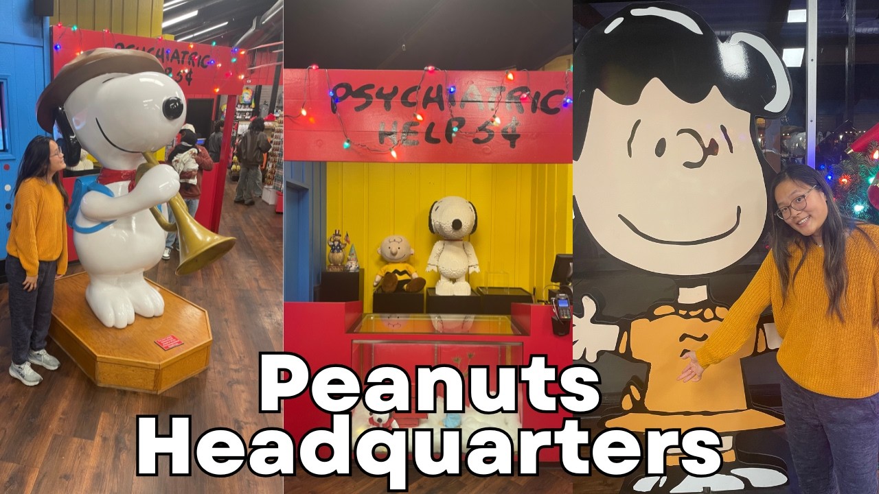 Going to the Peanuts Headquarters !