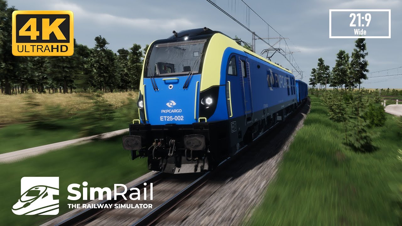 SimRail - The Railway Simulator | With Newag Dragon 2 ET25 | From Sędziszów To KWK Staszic