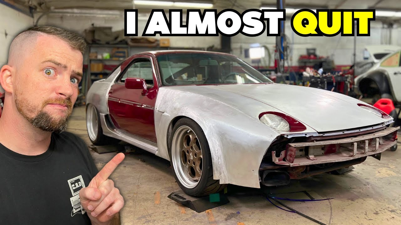 Welding THIN Aluminum is HARD! - Widebody Porsche 928 - Ep. 31