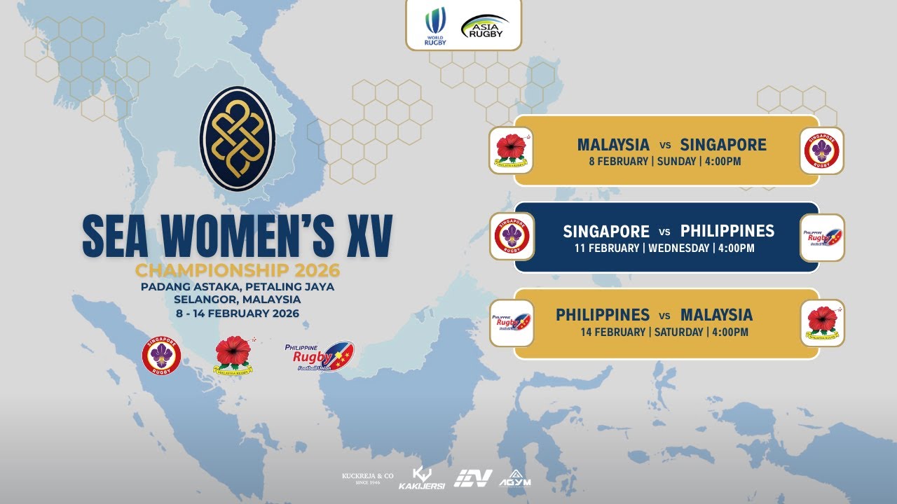 2026 SEA Women's XV Championship - Philippines vs Malaysia