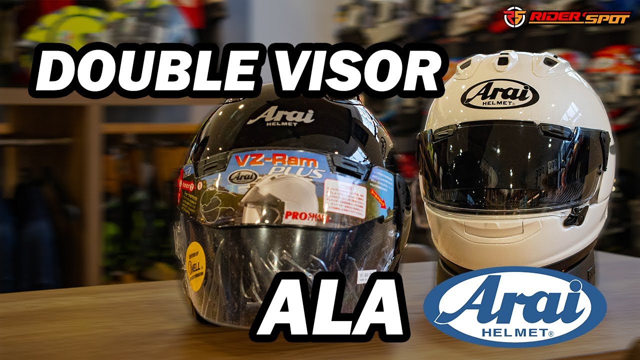 DOUBLE VISOR BEDA DARI YANG LAIN!!! | Arai ProShade System