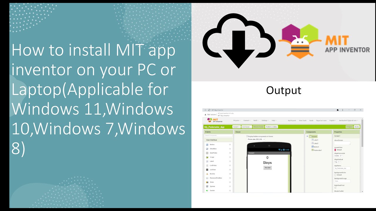 How to install MIT app inventor on your PC (Applicable for Windows 11, Windows 10, and Windows 7)
