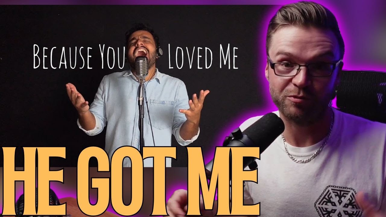 GABRIEL HENRIQUE - BECAUSE YOU LOVED ME (Celine Dion) | REACTION