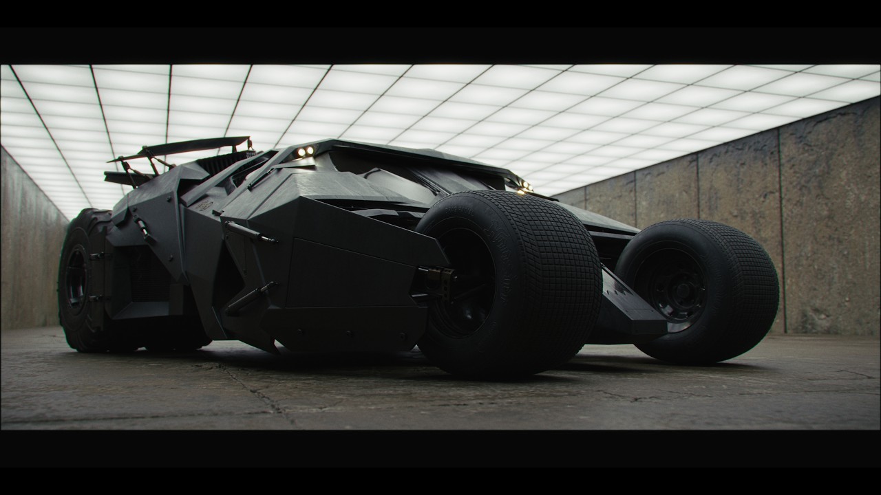 Dark Knight Tumbler - 4K Cinematic Teaser | Short Film