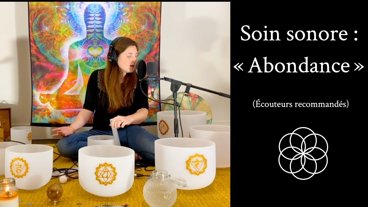 Soin sonore Abondance - Écouteurs recommandés