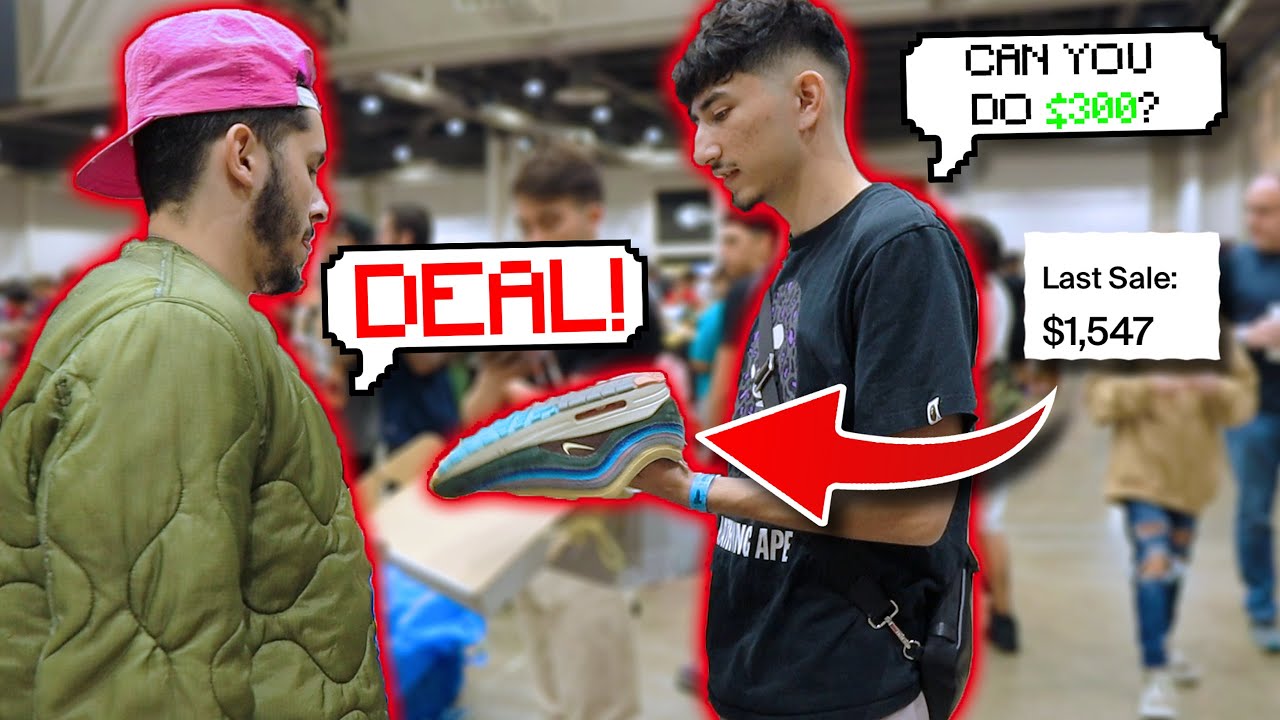 BUYING ABSOLUTE STEALS AT SNEAKER SUMMIT HOUSTON *MADE $1000+ PROFIT*