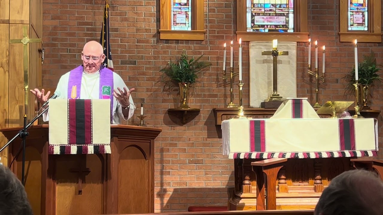 Pastor Bill Milholland on Ash Wednesday 2/18/26