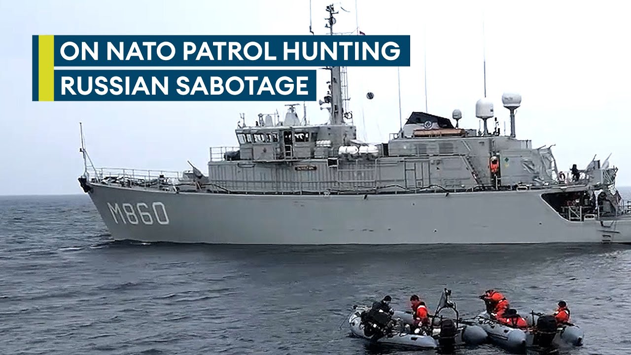 On board Nato's mission to counter Russian undersea cable attacks
