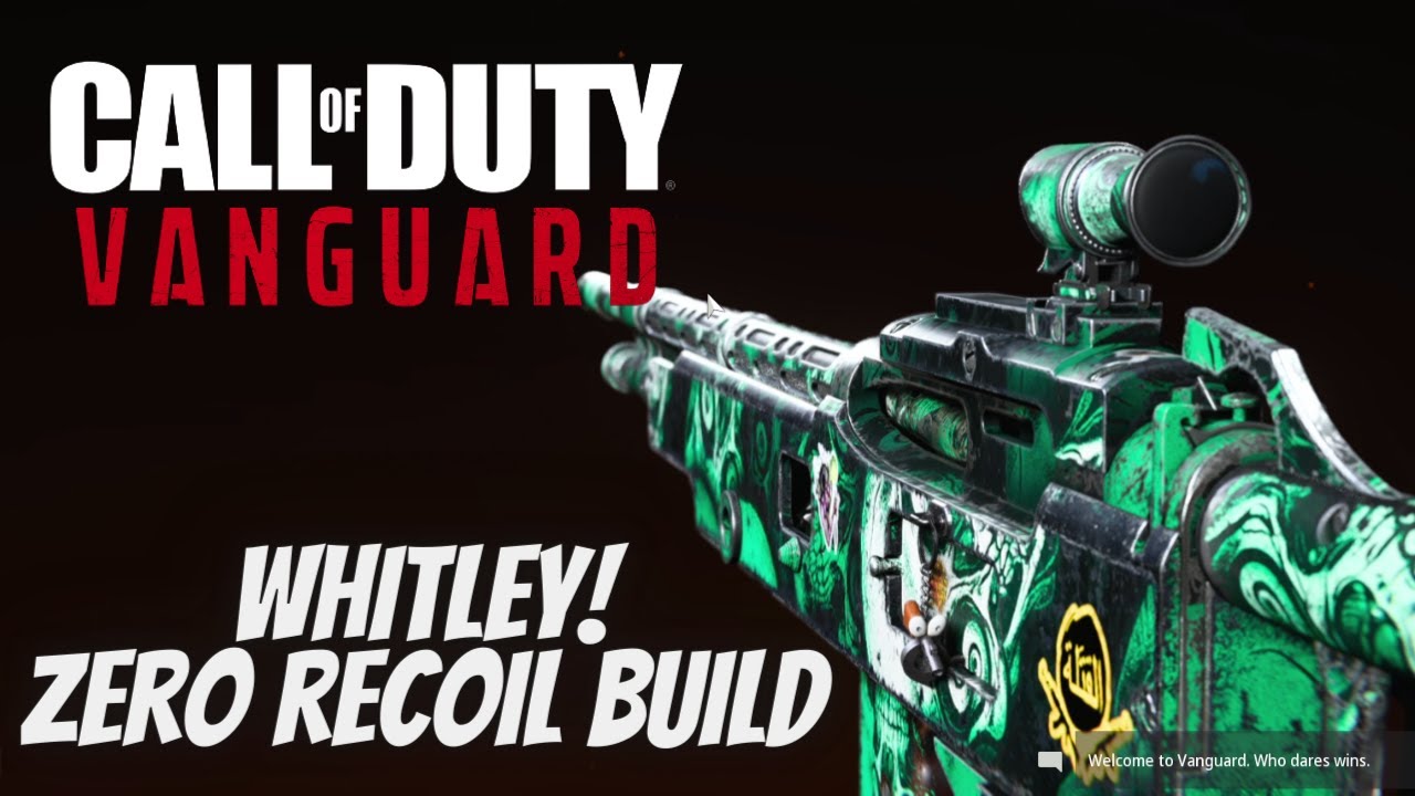 Whitley ZERO Recoil Build Call Of Duty Vanguard