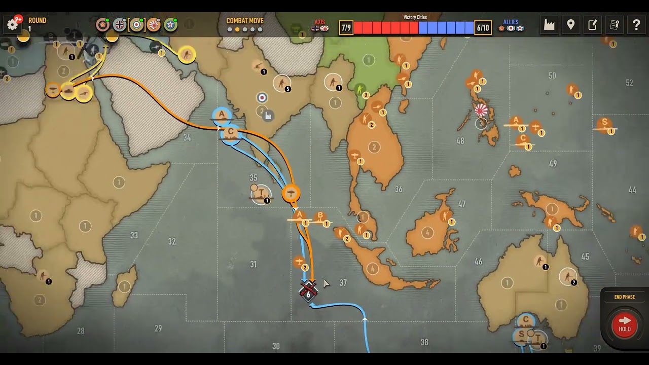 Axis And Allies1942 - Tip #2 - Worldwide War