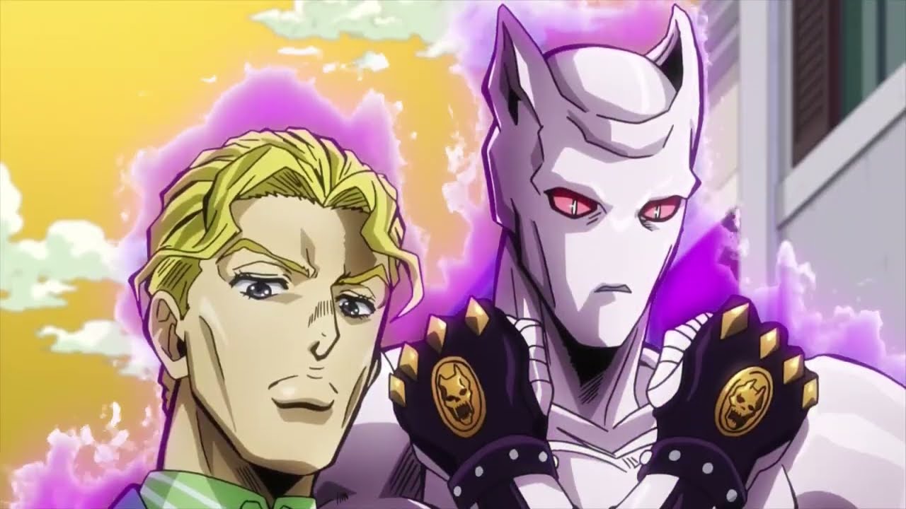 Kira vs Shigechi | HD | Diamond is Unbreakable