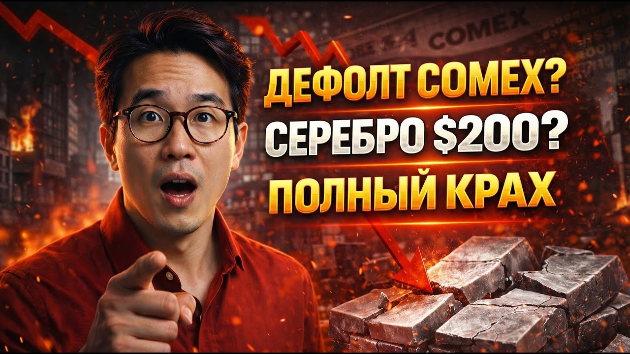 КОМЕКС ДЕФОЛТ В ЭТОМ МЕСЯЦЕ? Серебро до $200 или Полный Крах — Полный Разбор