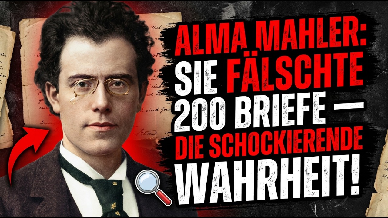 ALMA MAHLER: SIE FÄLSCHTE 200 BRIEFE — DIE SCHOCKIERENDE WAHRHEIT!