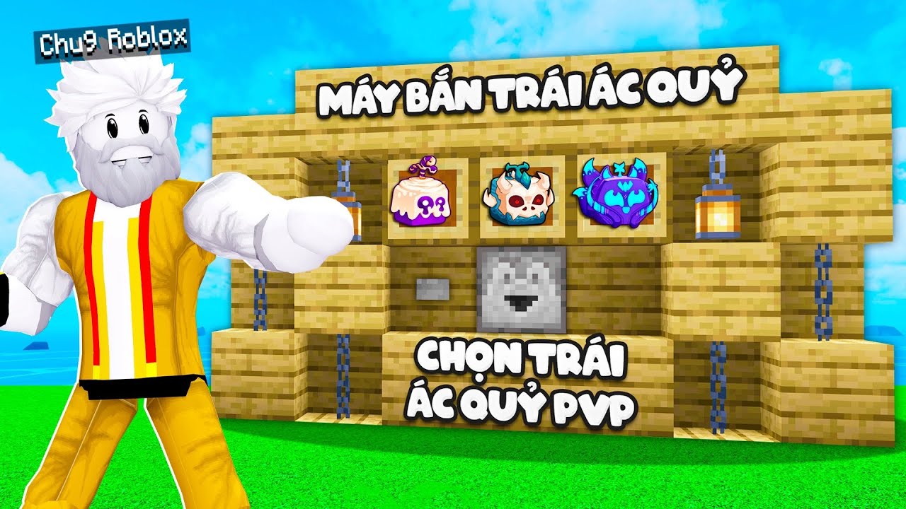 Chú 9 Dùng Máy Bắn Trái Ác Quỷ Để Săn Bounty Trong Blox Fruits !!
