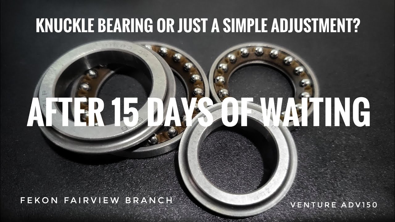 VENTURE ADV150: Wrong Diagnosis regarding Bearing Replacement?