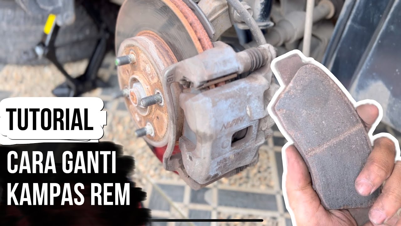 TUTORIAL CARA GANTI KAMPAS REM DEPAN MOBIL HONDA FREED, JAZZ, CITY, MOBILIO, BRIO