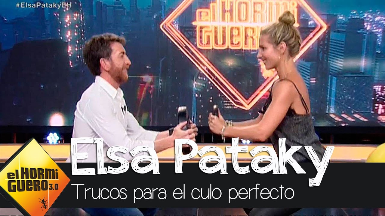 Elsa Pataky nos enseña cómo tener un buen culito respingón  - El Hormiguero 3.0