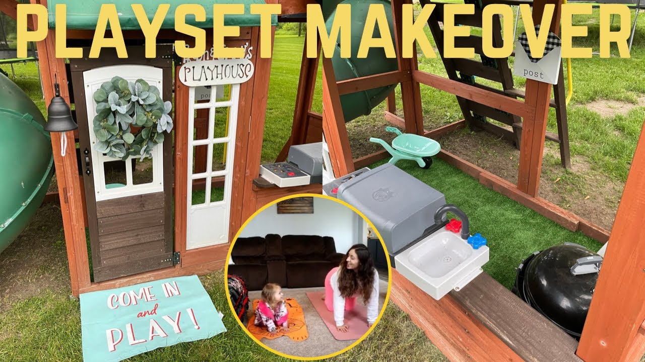 Vlog | Yoga, Lost Turtle, Playhouse Makeover