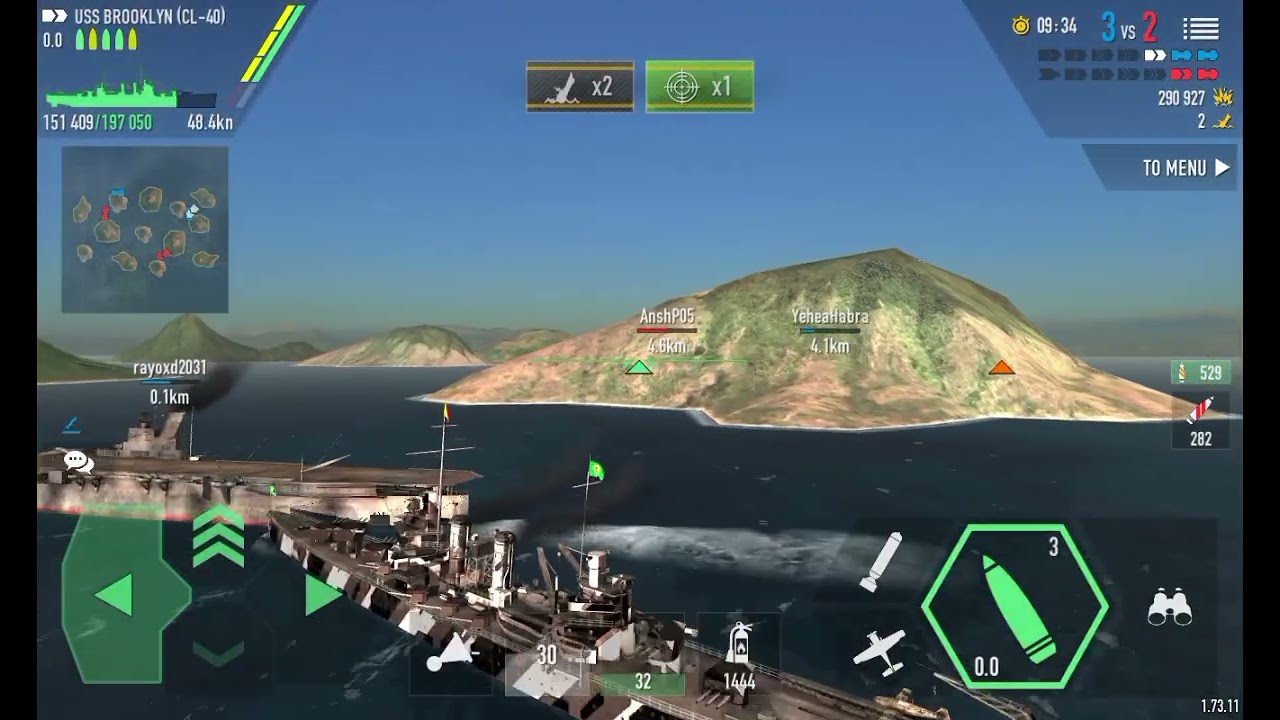 Uss Brooklyn vs Uss Des Moines