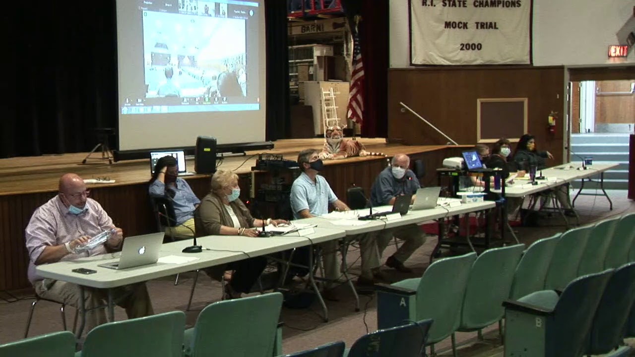 Tiverton School Committee Meeting - August 12, 2021
