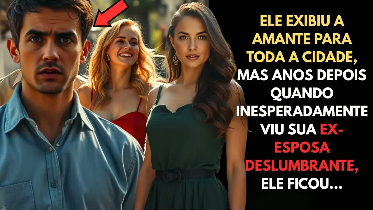 ❤️ ELE EXIBIU A AMANTE PARA TODA A CIDADE, MAS ANOS DEPOIS, QUANDO VIU SUA EX-ESPOSA DESLUMBRANTE.
